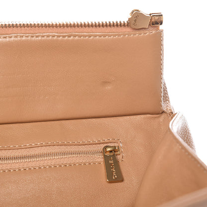 Chanel Caviar Quilted Grand Timeless Tote GTT Beige 9 of 21