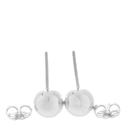 Tiffany Sterling Silver 8mm HardWear Ball Earrings 3 of 5