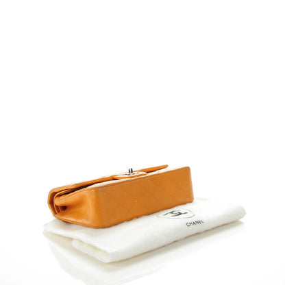 Chanel Lambskin Quilted Medium Double Flap Mango 4 of 11