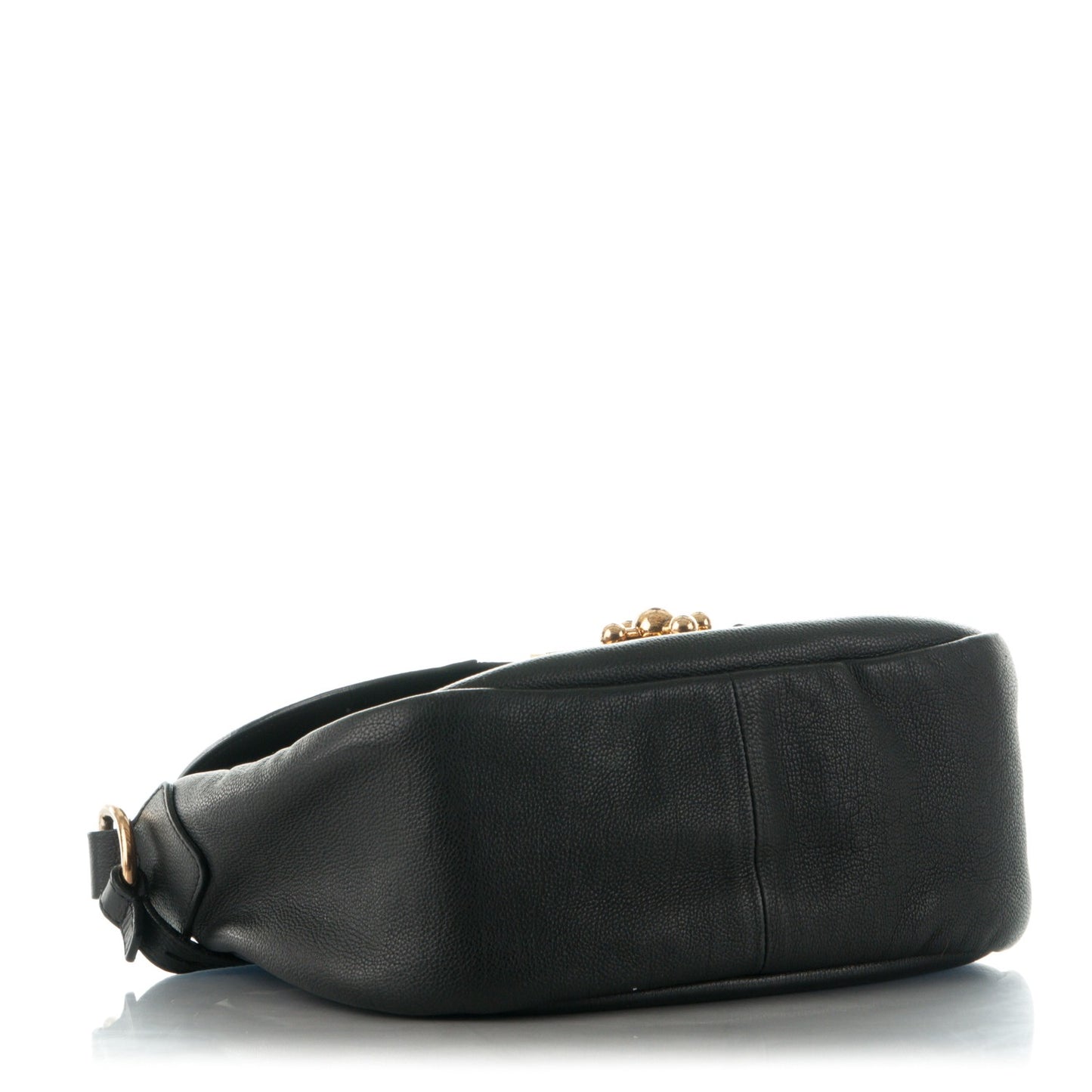 Calfskin Elsie Crossbody Bag Black