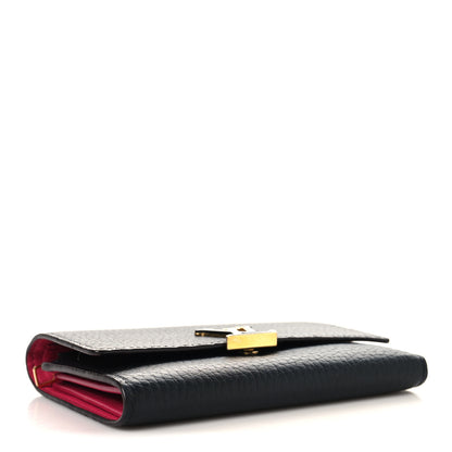 Louis Vuitton Taurillon Capucines Compact Wallet Black 4 of 8