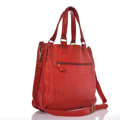 Proenza Schouler Lambskin PS1 Tote Bright Red 3 of 10