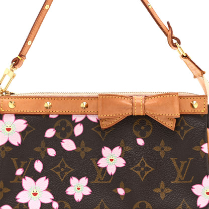 Louis Vuitton Monogram Cherry Blossom Pochette Accessories Brown 8 of 10