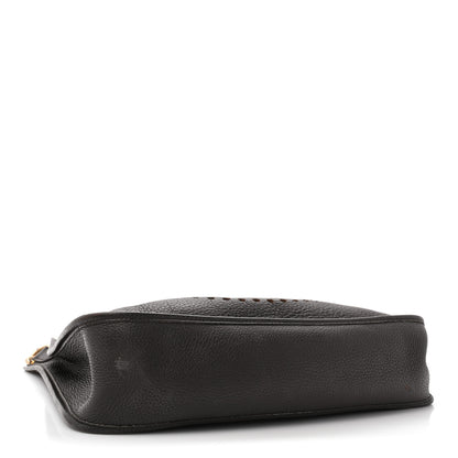 Hermes Taurillon Clemence Evelyne GM Chocolate 4 of 15