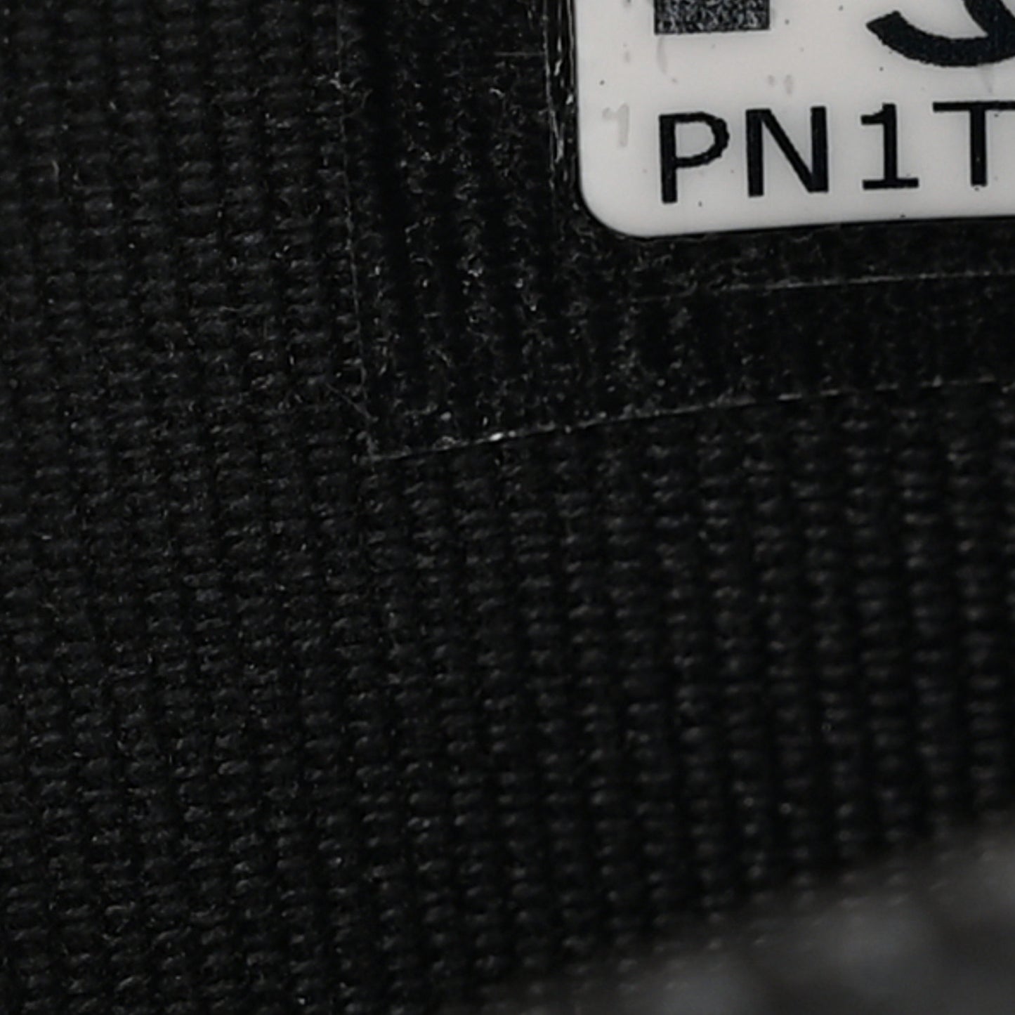 Quilted Pillow Crush Flap Phone Holder With Chain Black