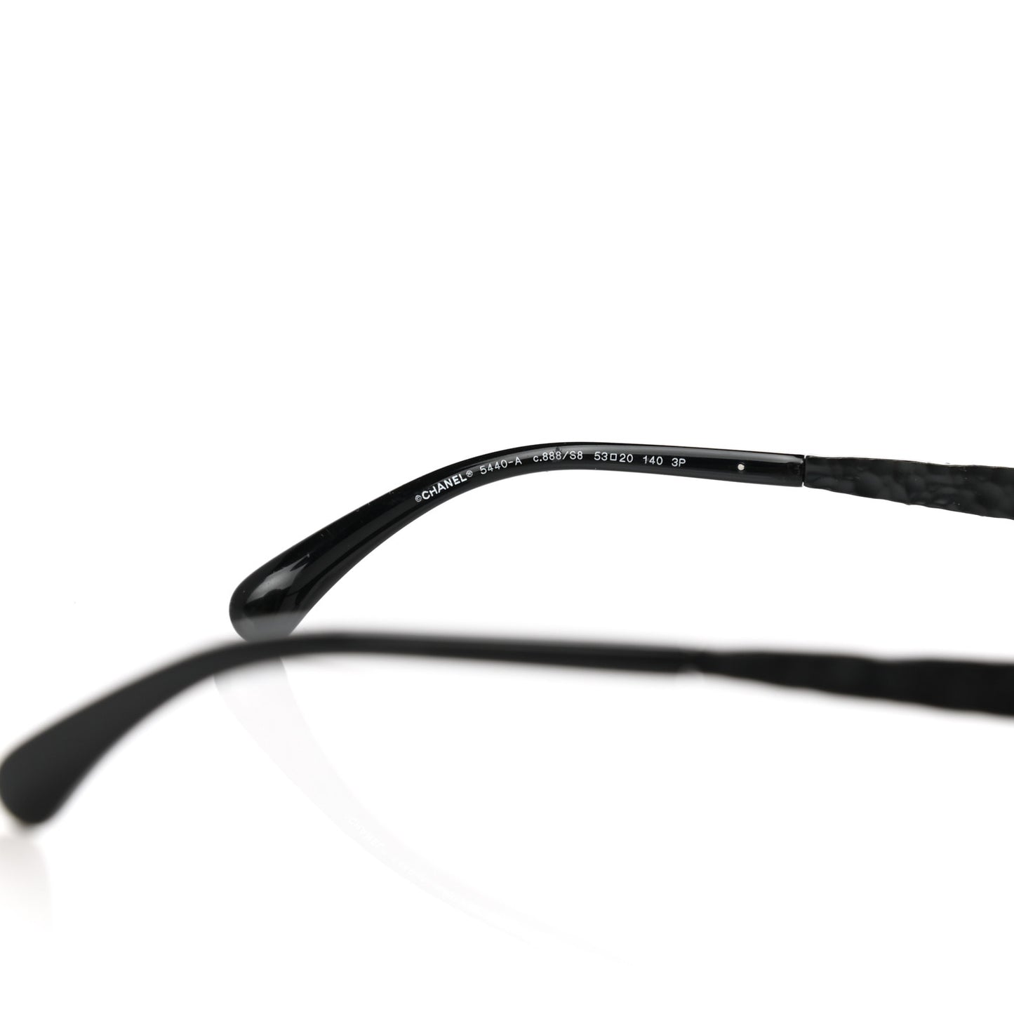 Acetate Metal Polarized Pantos Sunglasses 5440-A Black