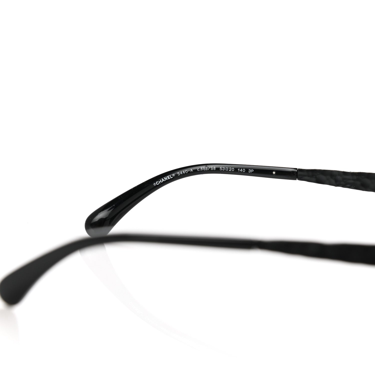 Chanel Acetate Metal Polarized Pantos Sunglasses 5440-A Black 6 of 8