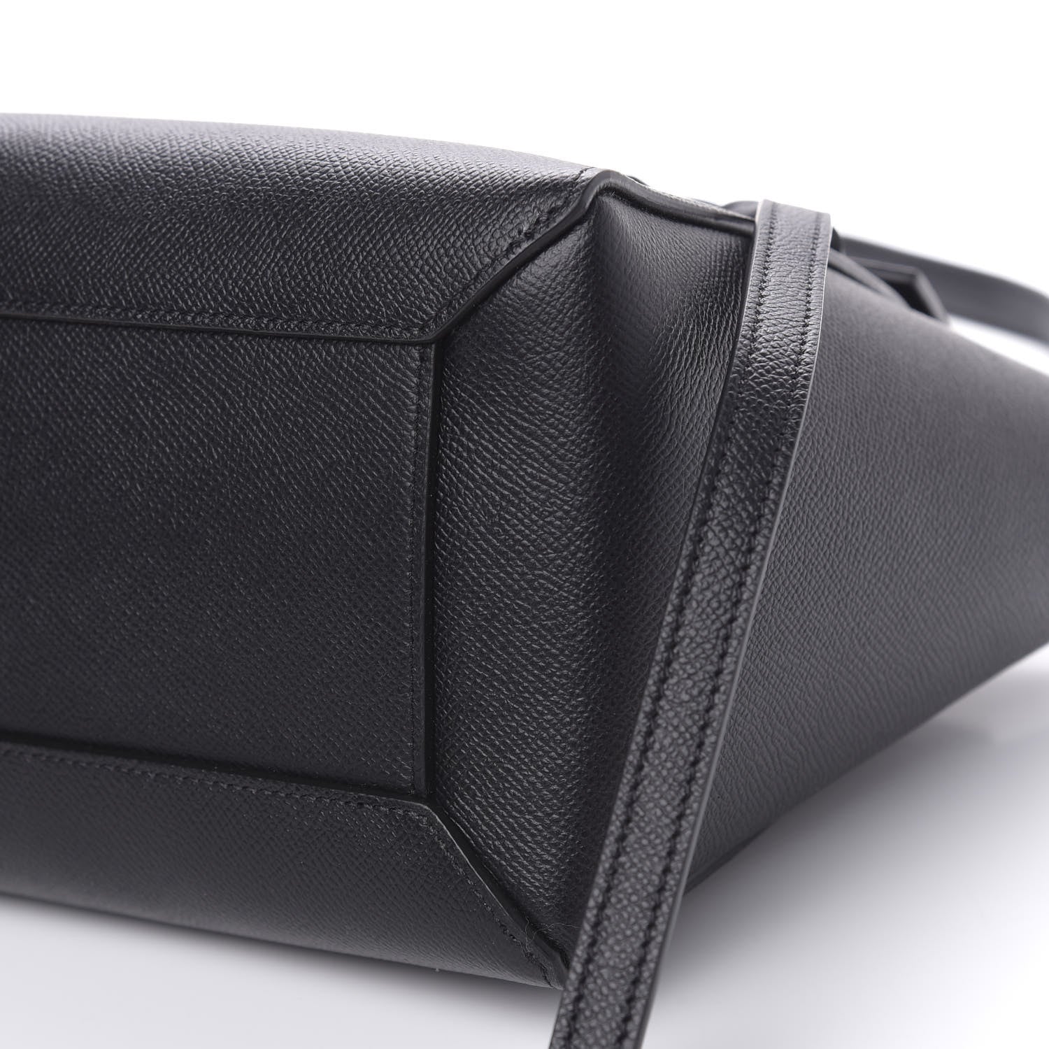 Celine Baby Grained Calfskin Micro Belt Bag Black 9 of 9