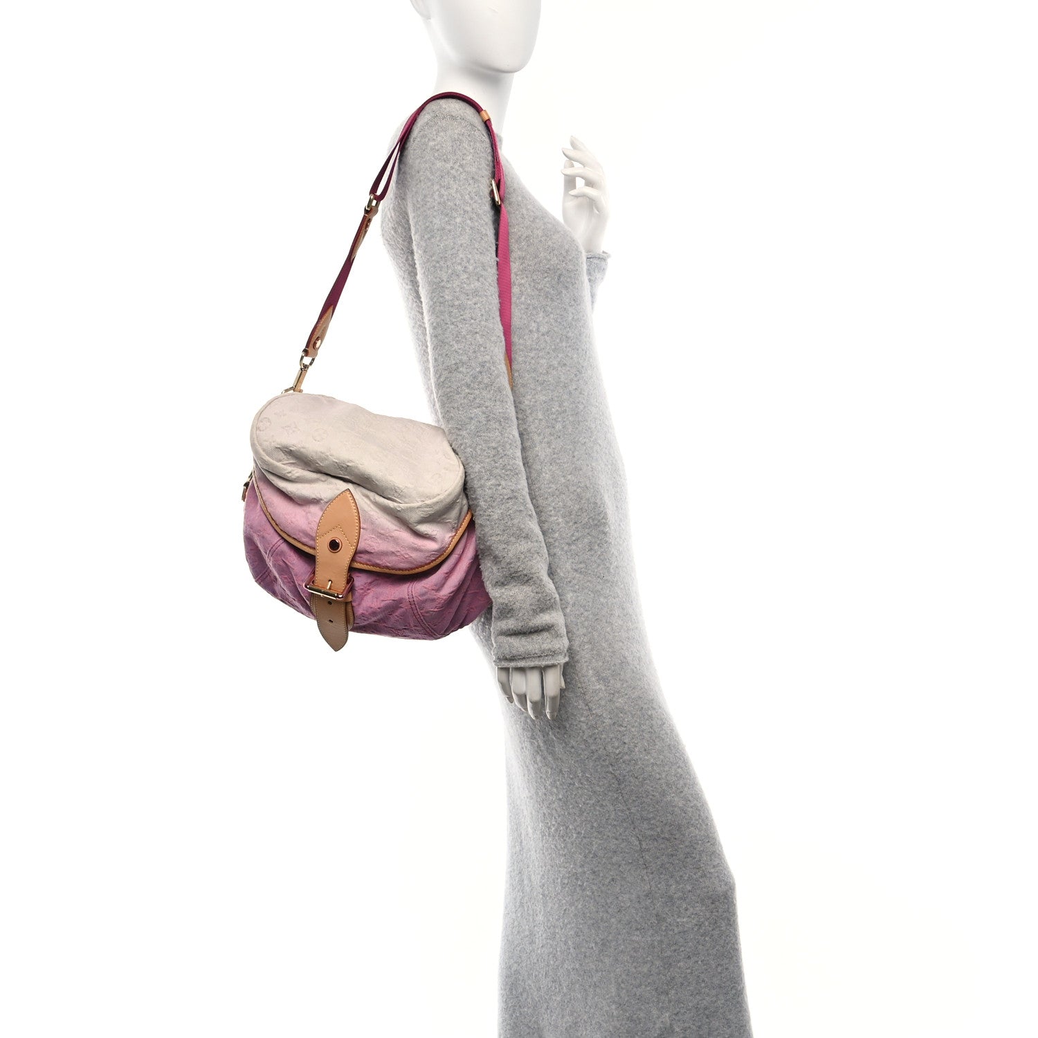 Louis Vuitton Denim Sunshine NM Messenger Rouge Fauviste 2 of 11
