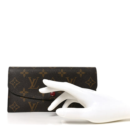 Louis Vuitton Monogram Emilie Wallet Fuchsia 2 of 8