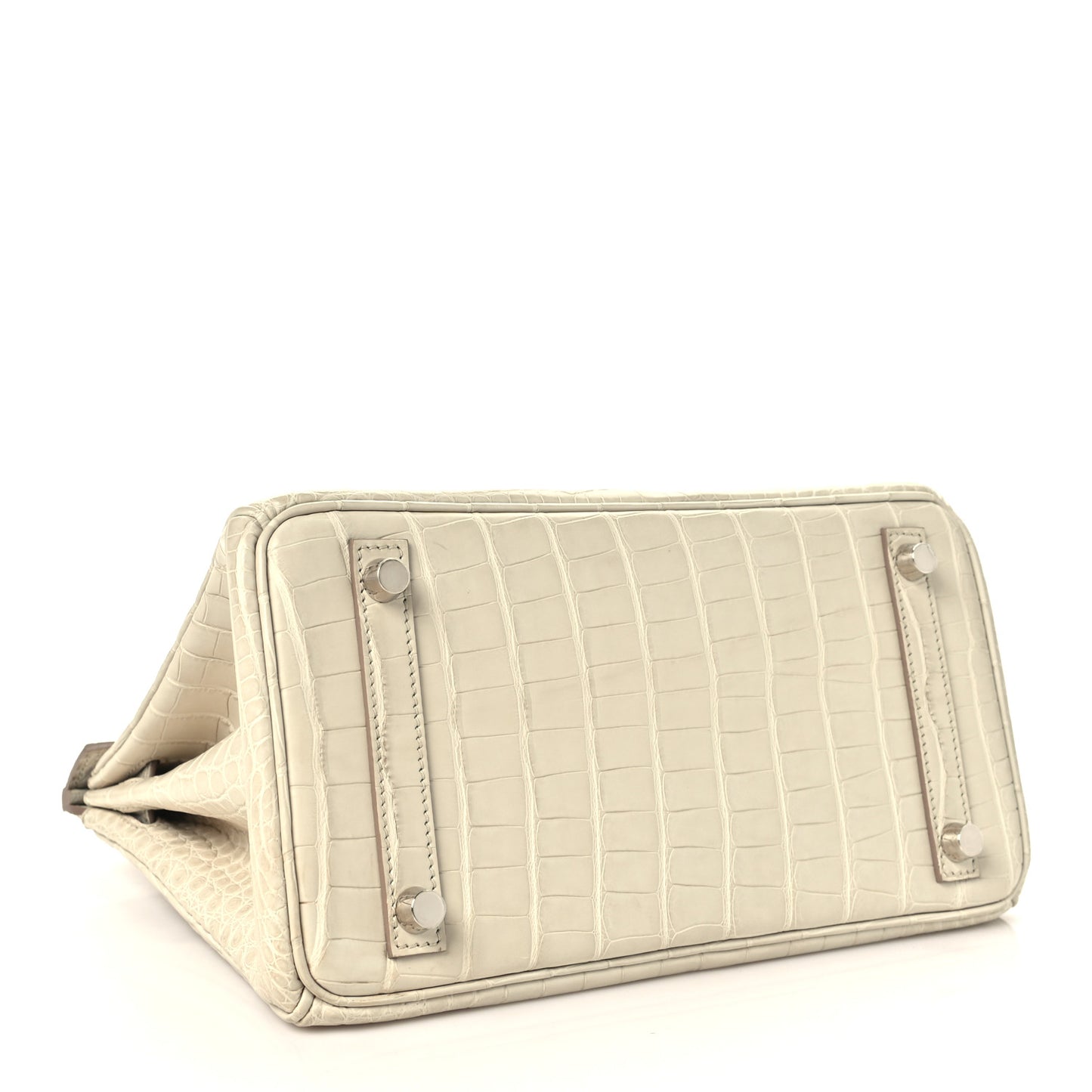 Matte Alligator Birkin 25 Beton