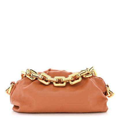 Bottega Veneta Calfskin The Pouch Chain Clay 1 of 10