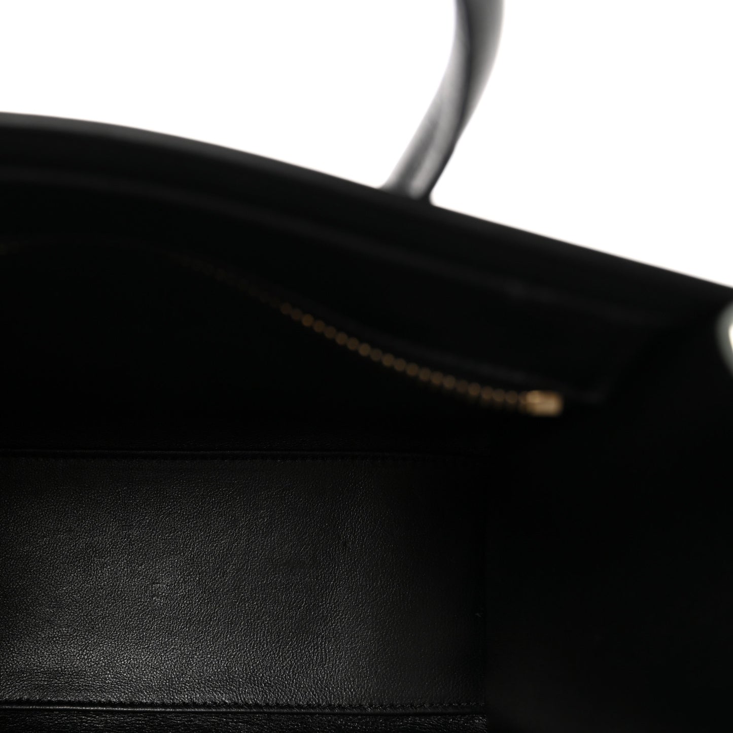 Baby Grained Calfskin Nano Tri-Color Luggage Zinc Almond