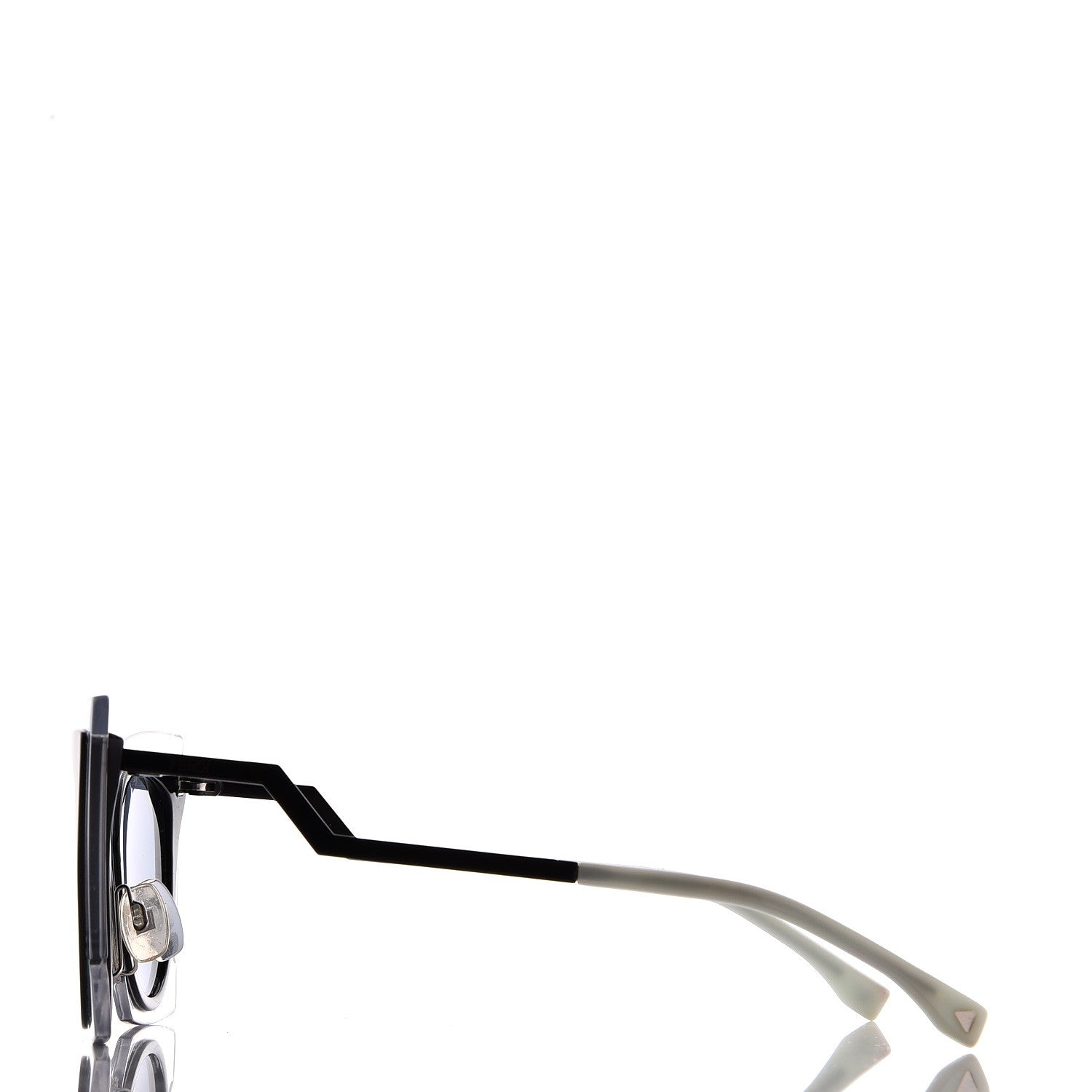 Fendi Cat Eye Orchidea Sunglasses FF 0117/S Crystal Black 4 of 8