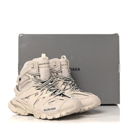 Balenciaga Mesh Nylon Womens Track Hike Sneakers 39 Full Beige 8 of 8