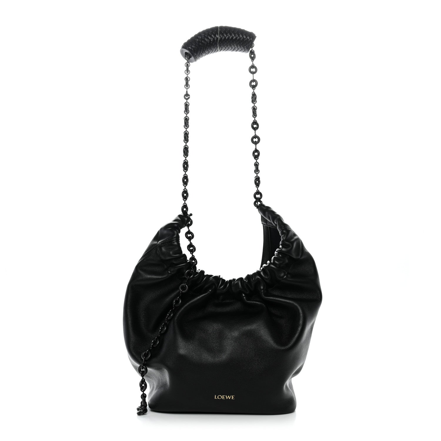 Loewe Mellow Nappa Small Monochrome Squeeze Bag Black 1 of 8