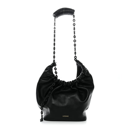 Loewe Mellow Nappa Small Monochrome Squeeze Bag Black 1 of 8
