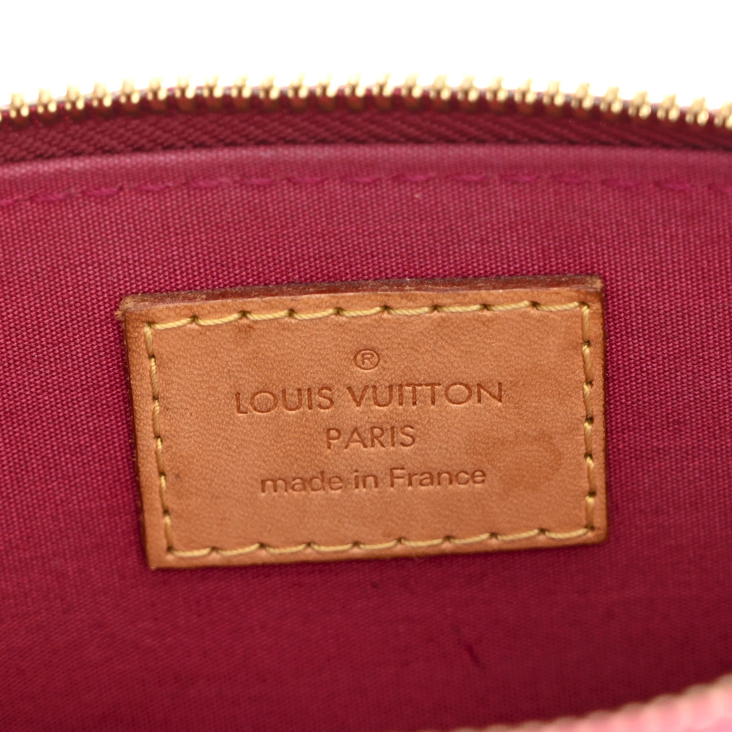 Louis Vuitton Vernis Alma BB Rose Indien 6 of 9