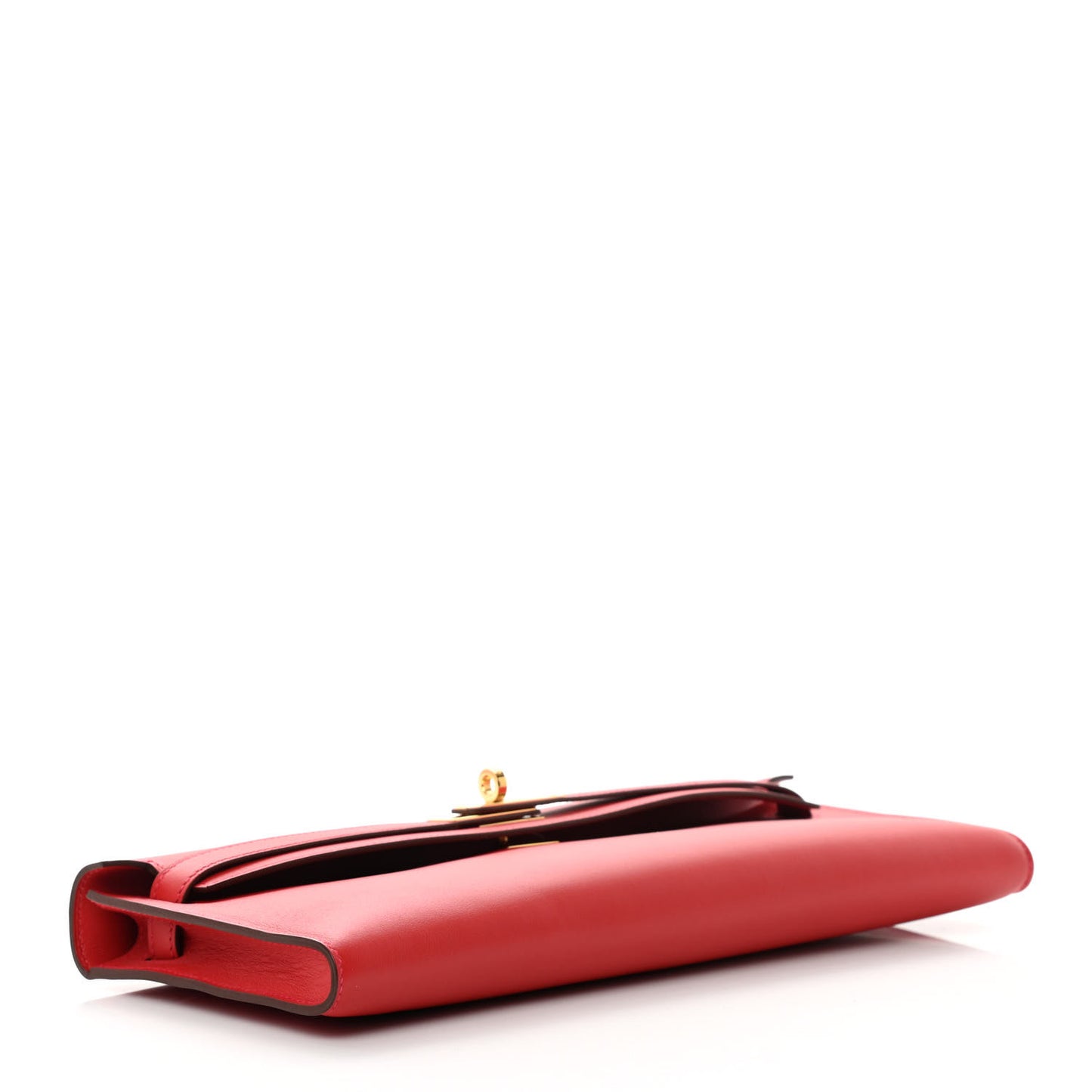 Swift Kelly Cut Clutch Pochette Vermillion