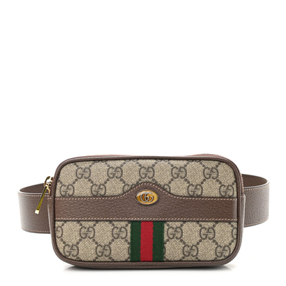 Gucci GG Supreme Monogram Ophidia Belted iPhone Case 75 30 Dark Brown 1 of 10