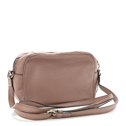 Gucci Pebbled Calfskin Small Soho Disco Bag Camelia 3 of 14