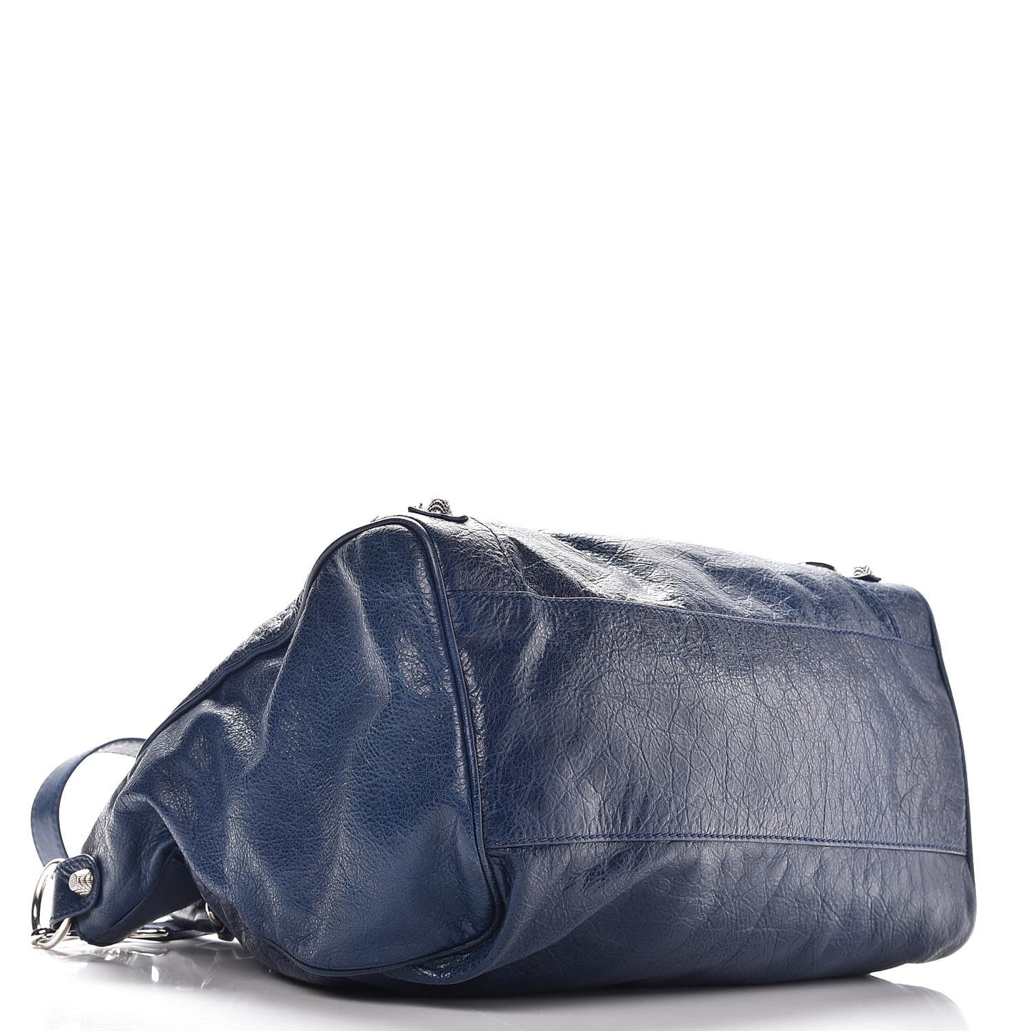 Agneau Giant 12 Silver Hardware Velo Bleu Mineral