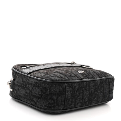 Christian Dior HOMME Oblique Safari Messenger Black 4 of 12
