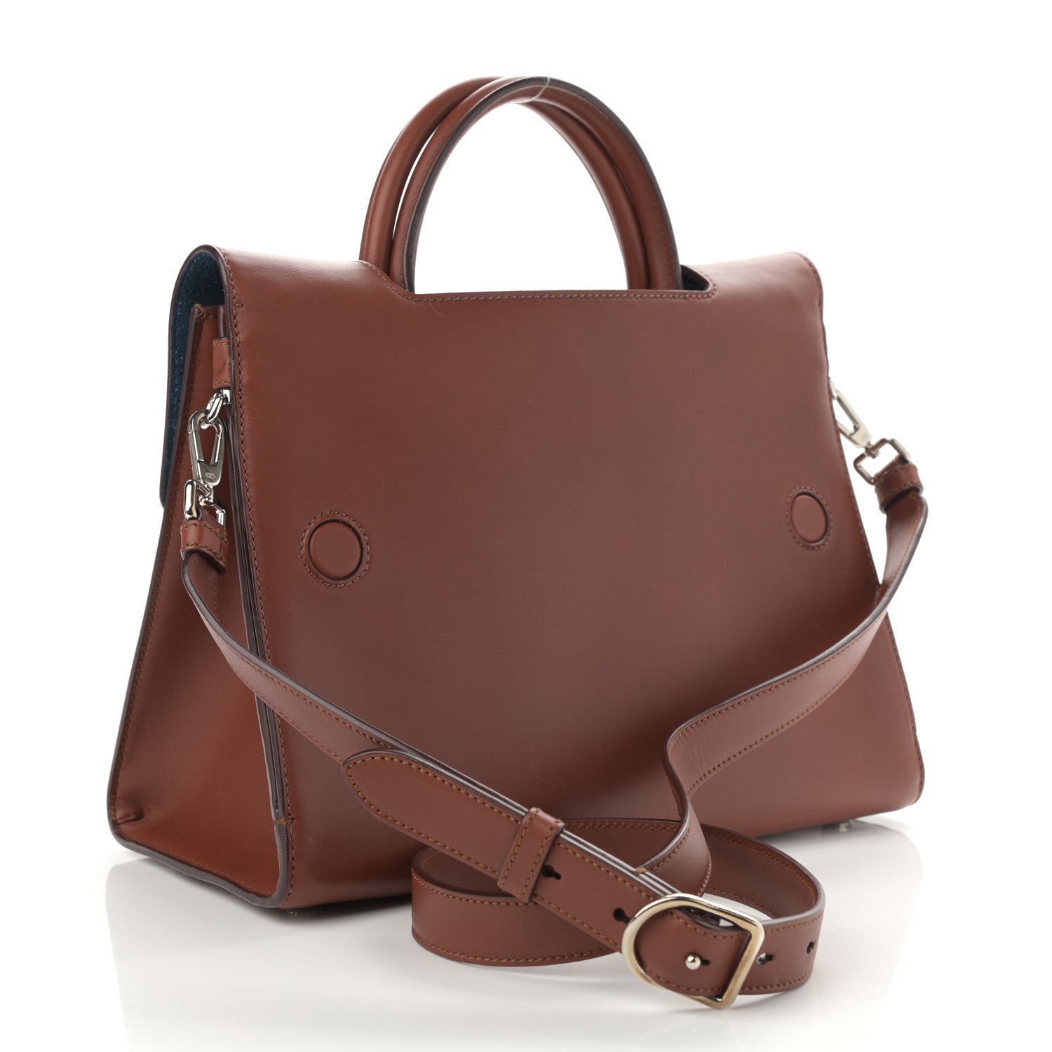 Christian Dior Smooth Calfskin Medium Diorever Flap Brown 3 of 12