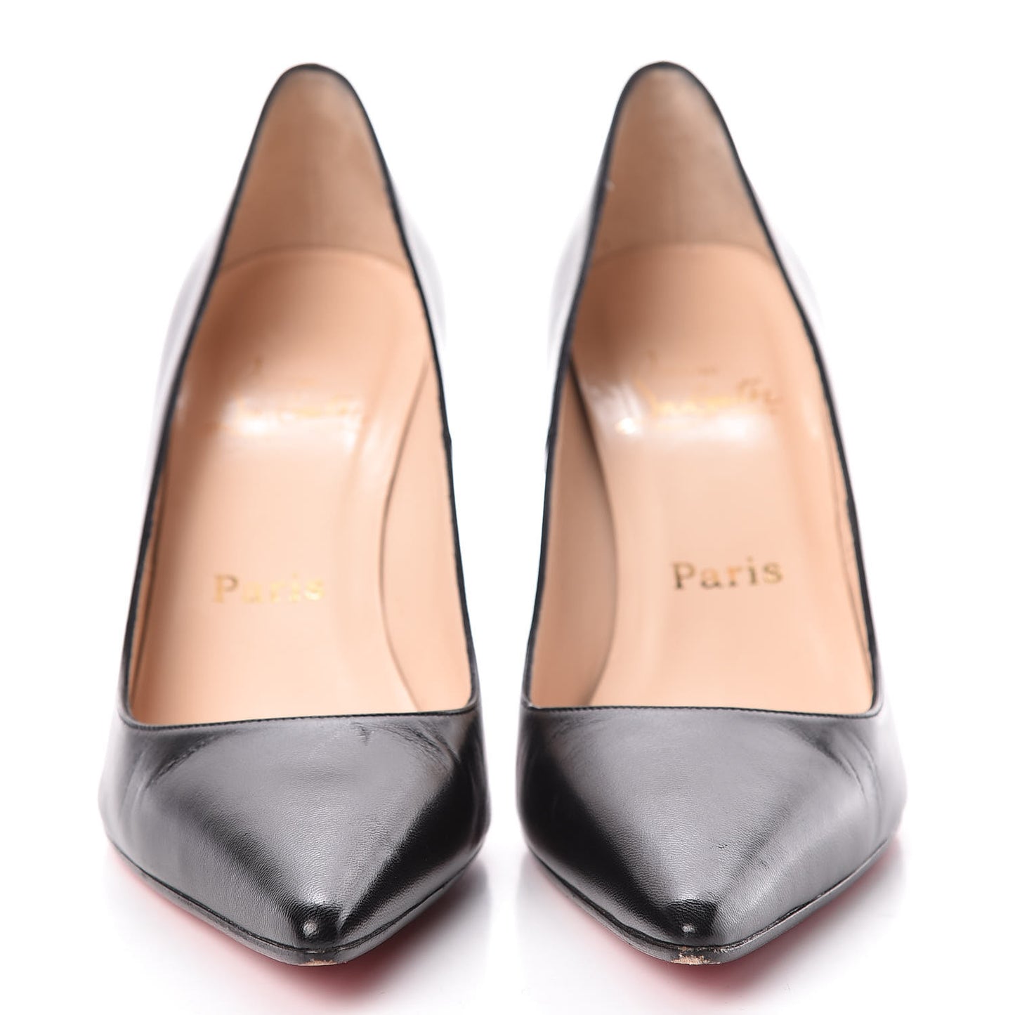 Shiny Nappa 85 Pumps 37.5 Black