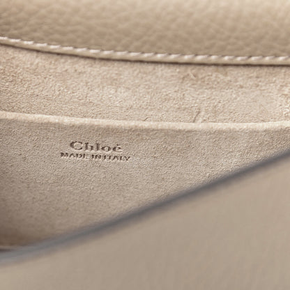Chloe Calfskin Suede Small Nile Bracelet Bag Motty Grey 8 of 10