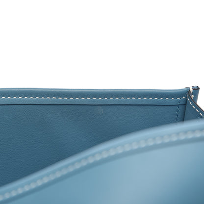 Hermes Swift Jige Elan 29 Clutch Blue Jean 8 of 9