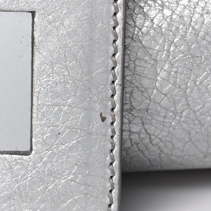 Balenciaga Metallic Agneau Giant 12 Silver Hardware City Gris Aluminum 11 of 15
