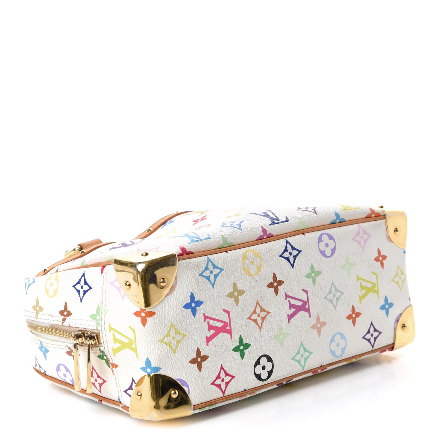 Monogram Multicolor Trouville White
