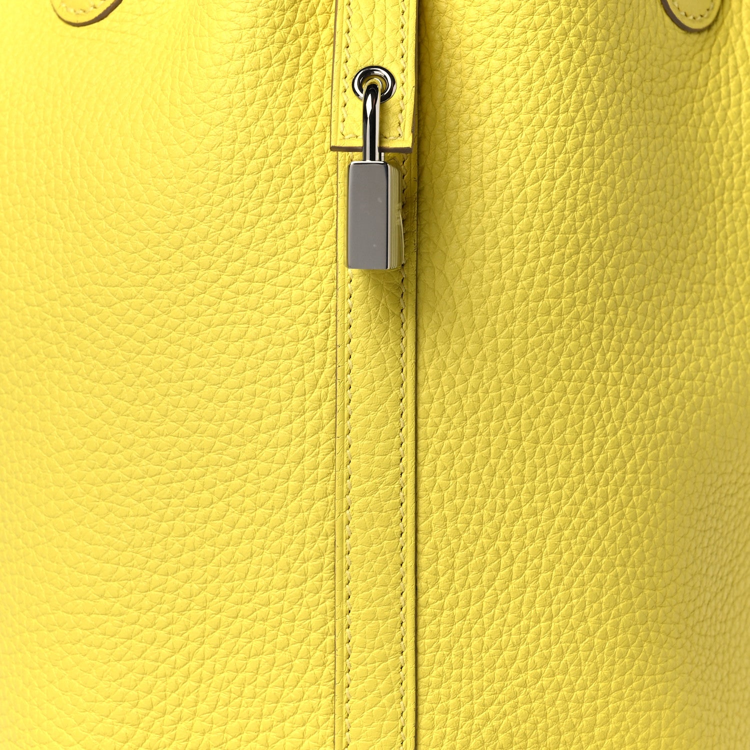 Hermes Taurillon Clemence Picotin Lock 18 PM Lime 8 of 11
