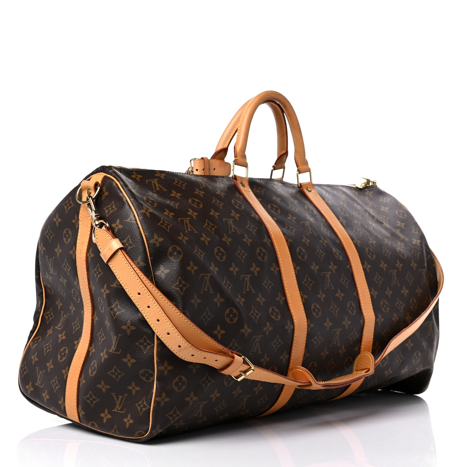 Louis Vuitton Monogram Keepall Bandouliere 60 3 of 27