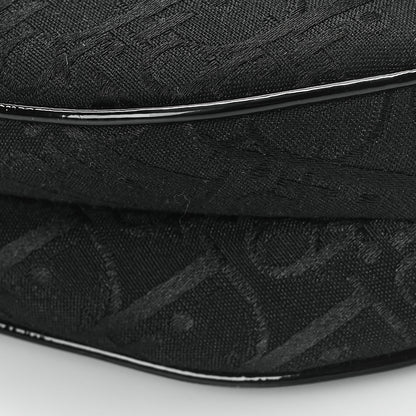 Christian Dior Monogram Saddle Bag Black 7 of 7