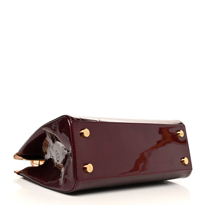 Louis Vuitton Vernis Brea MM Griotte 4 of 6