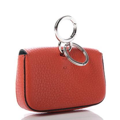 Fendi Cuoio Romano Micro Baguette Charm Papavero 3 of 7