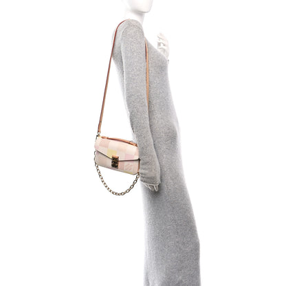 Louis Vuitton Damier Giant Pochette Metis East West Peach 2 of 13