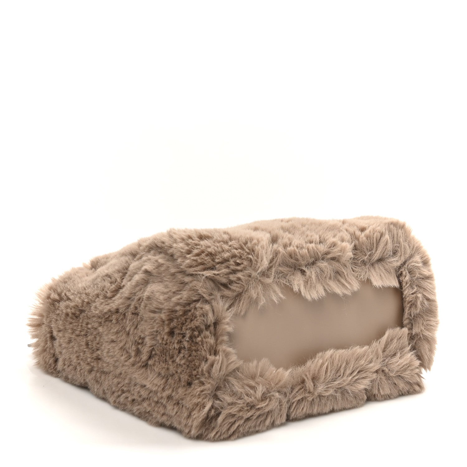 Marc Jacobs Faux Fur Mini The Year Of The Rabbit Tote Bag Beige