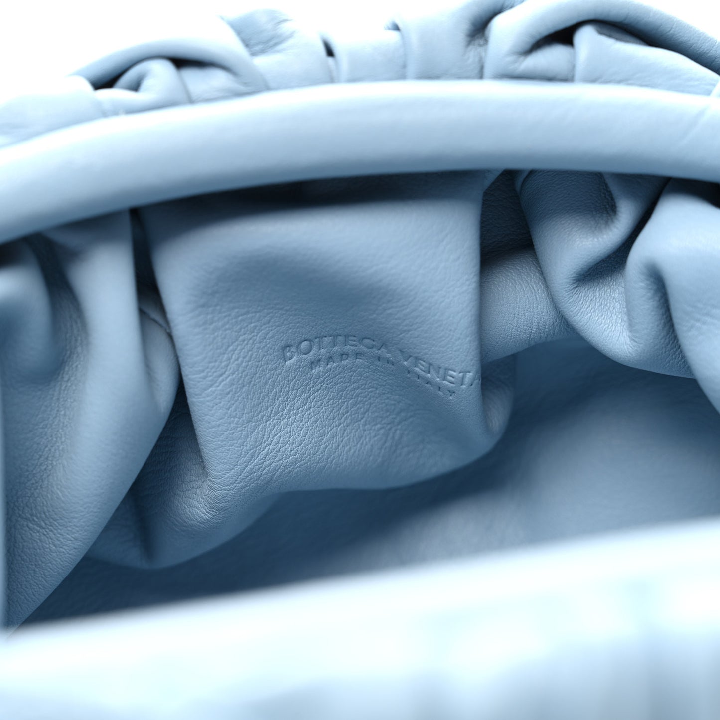 Butter Calfskin The Mini Pouch Ice