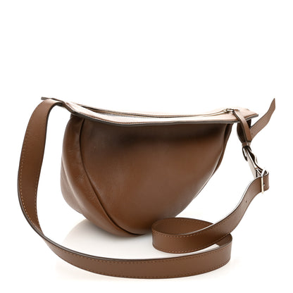 The Row Smooth Calfskin Small Slouchy Banana Bag Muschio 3 of 11