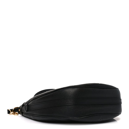 Louis Vuitton Empreinte Monogram Giant Loop Hobo Black 5 of 10