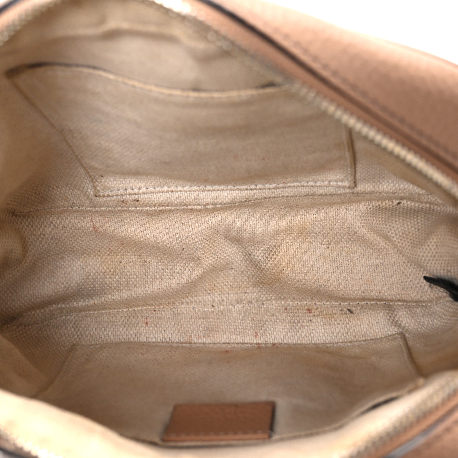 Gucci Pebbled Calfskin Small Soho Disco Bag Rose Beige 5 of 10