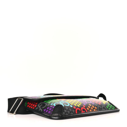 Gucci GG Supreme Monogram Psychedelic Slim Belt Bag Black 4 of 9
