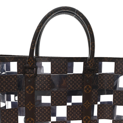 Louis Vuitton PVC Monogram Chess Sac Plat 7 of 9