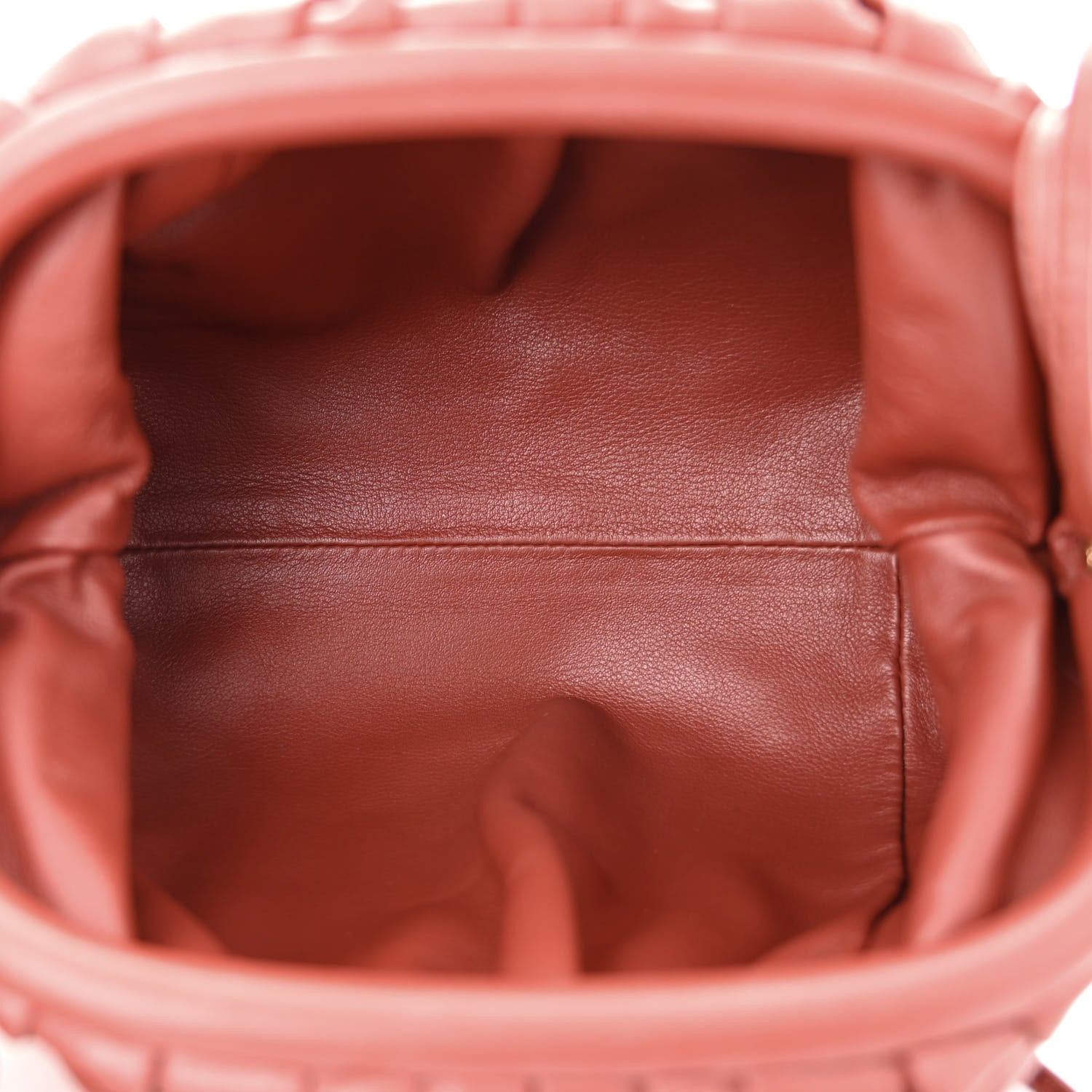 Bottega Veneta Butter Calfskin The Mini Pouch Rust 5 of 10