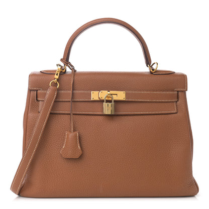 Hermes Togo Kelly Retourne 32 Gold 1 of 20