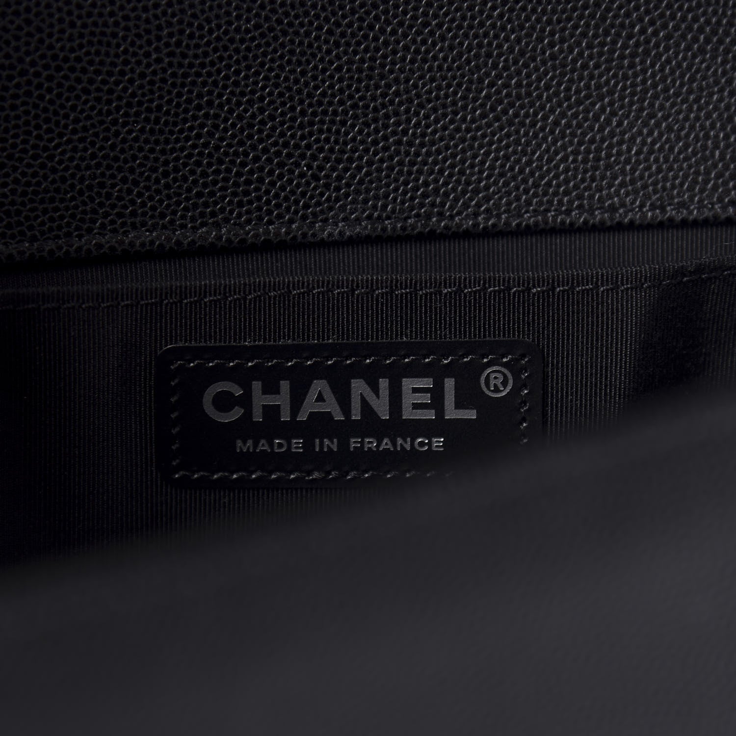 Chanel Caviar Quilted Medium Boy Flap Black 8 of 13