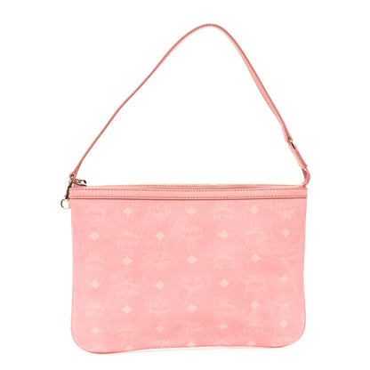 MCM Viseto Stark Wristlet Pouch Blossom Pink 1 of 10